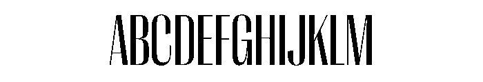 PPRightSans TightRegular Instance Font UPPERCASE