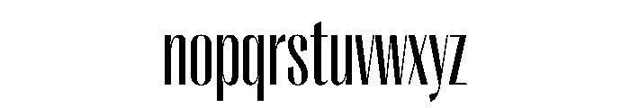 PPRightSans TightRegular Instance Font LOWERCASE