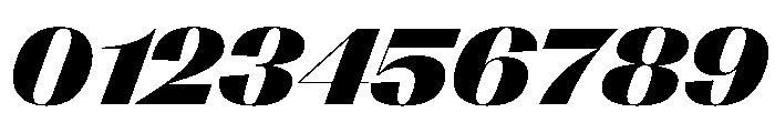 PPRightSans WideBlackItalic Instance Font OTHER CHARS