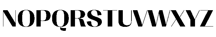 PPRightSans WideBold Instance Font UPPERCASE