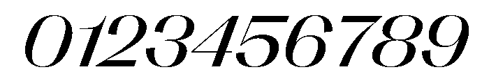 PPRightSans WideRegularItalic Instance Font OTHER CHARS