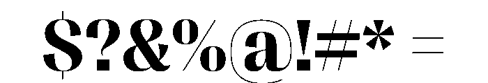 PPRightSansCasual Bold Instance Font OTHER CHARS