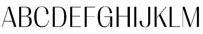 PPRightSansCasual Light Instance Font UPPERCASE