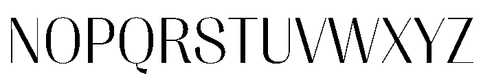 PPRightSansCasual Light Instance Font UPPERCASE