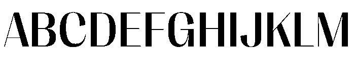 PPRightSansCasual Medium Instance Font UPPERCASE