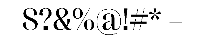 PPRightSansCasual Regular Instance Font OTHER CHARS