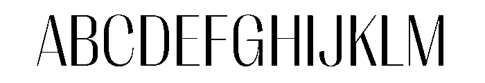 PPRightSansCompact Light Instance Font UPPERCASE