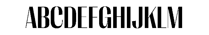 PPRightSansNarrow Bold Instance Font UPPERCASE