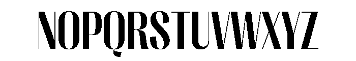 PPRightSansNarrow Bold Instance Font UPPERCASE