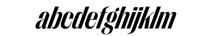 PPRightSansNarrow BoldItalic Instance FONT