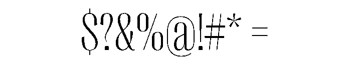 PPRightSansNarrow Fine Instance Font OTHER CHARS