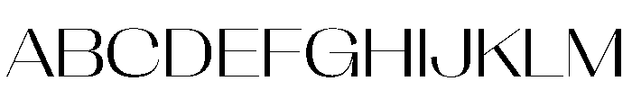 PPRightSansSpatial Light Instance Font UPPERCASE