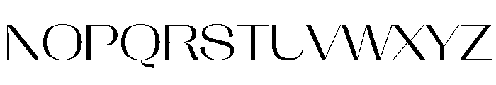 PPRightSansSpatial Light Instance Font UPPERCASE
