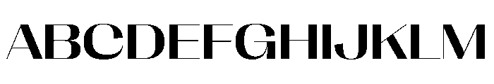 PPRightSansSpatial Medium Instance Font UPPERCASE