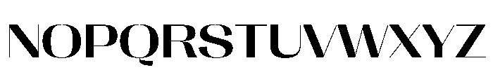 PPRightSansSpatial Medium Instance Font UPPERCASE