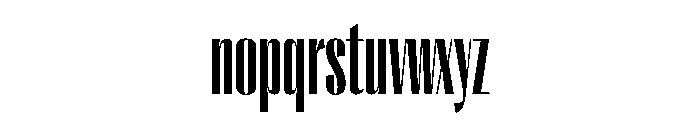 PPRightSansTall Bold Instance Font LOWERCASE