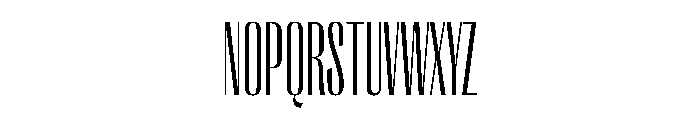 PPRightSansTall Fine Instance Font UPPERCASE