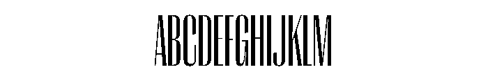 PPRightSansTall Light Instance Font UPPERCASE