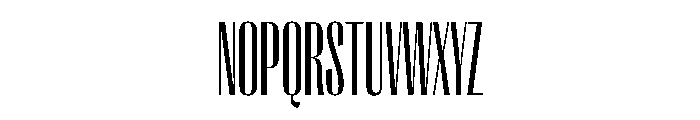PPRightSansTall Light Instance Font UPPERCASE