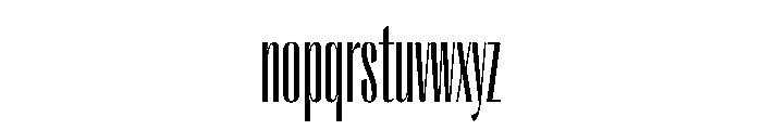 PPRightSansTall Light Instance Font LOWERCASE