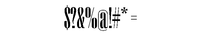 PPRightSansTall Medium Instance Font OTHER CHARS