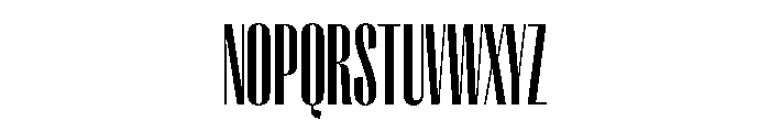 PPRightSansTall Medium Instance Font UPPERCASE