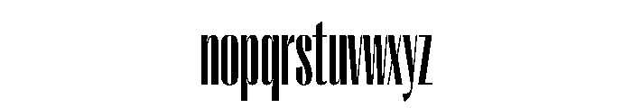 PPRightSansTall Medium Instance Font LOWERCASE