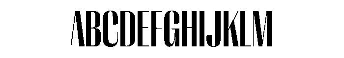 PPRightSansTight Bold Instance Font UPPERCASE