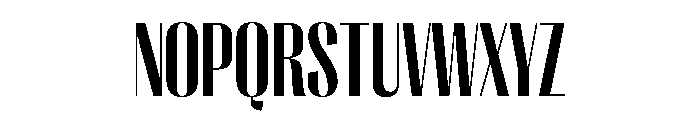 PPRightSansTight Bold Instance Font UPPERCASE
