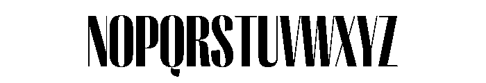 PPRightSansTight Dark Instance Font UPPERCASE