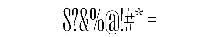 PPRightSansTight Fine Instance Font OTHER CHARS