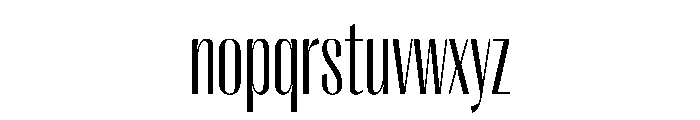 PPRightSansTight Light Instance Font LOWERCASE