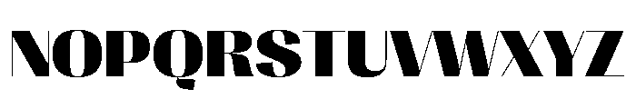 PPRightSansWide Black Instance Font UPPERCASE