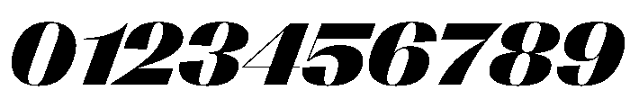 PPRightSansWide BlackItalic Instance Font OTHER CHARS