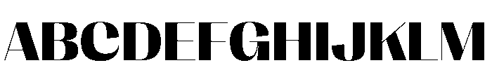 PPRightSansWide Dark Instance Font UPPERCASE