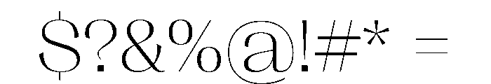PPRightSansWide Fine Instance Font OTHER CHARS