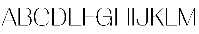 PPRightSansWide Fine Instance Font UPPERCASE