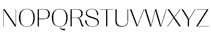 PPRightSansWide Fine Instance Font UPPERCASE