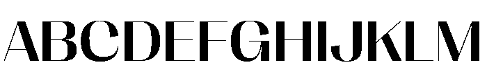 PPRightSansWide Medium Instance Font UPPERCASE