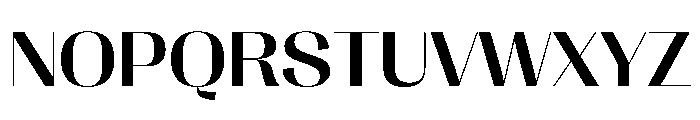 PPRightSansWide Medium Instance Font UPPERCASE