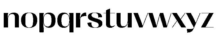 PPRightSansWide Medium Instance Font LOWERCASE