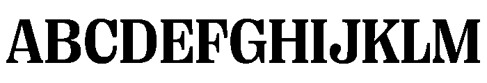 PPRightSerif Bold Instance Font UPPERCASE