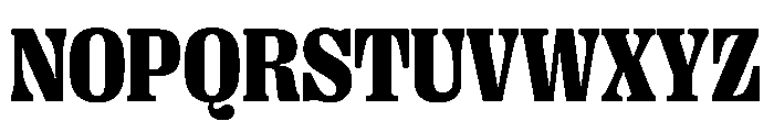 PPRightSerif CompactBlack Instance Font UPPERCASE