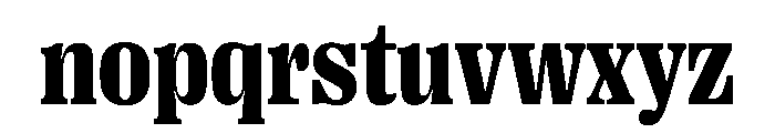 PPRightSerif CompactDark Instance Font LOWERCASE