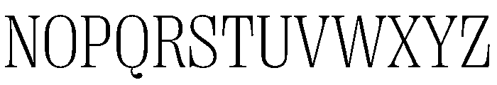 PPRightSerif CompactFine Instance Font UPPERCASE