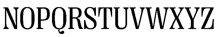 PPRightSerif CompactRegular Instance Font UPPERCASE