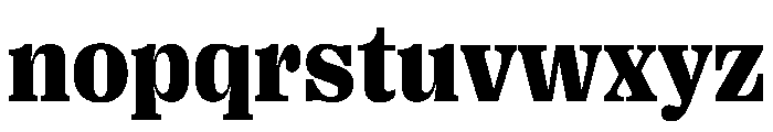 PPRightSerif Dark Instance Font LOWERCASE