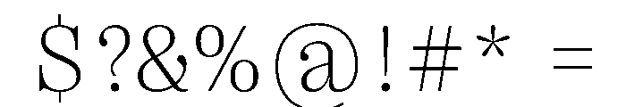 PPRightSerif Fine Instance Font OTHER CHARS