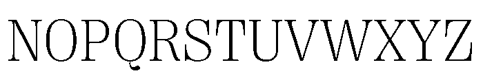PPRightSerif Fine Instance Font UPPERCASE