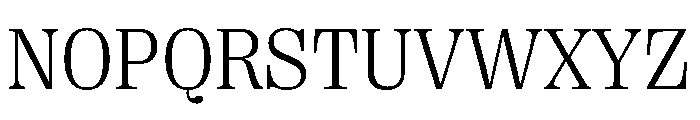 PPRightSerif Light Instance Font UPPERCASE